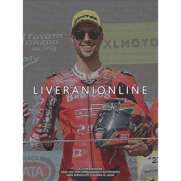 IMOLA 07 10 2023 AUTODROMO ENZO E DINO FERRARI CAMPIONATO ITALIANO VELOCITA\' GARA 1 SUPERBIKE VINCITORE LORENZO ZANETTI NELLA FOTO LORENZO ZANETTI ©SANNA / AGENZIA ALDO LIVERANI SAS