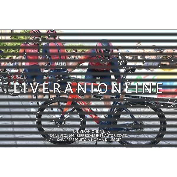 07-10-2023 Giro Di Lombardia; 2023, Ineos Grenadiers; Ganna, Filippo; Como; ©SIROTTI / AGENZIA ALDO LIVERANI SAS