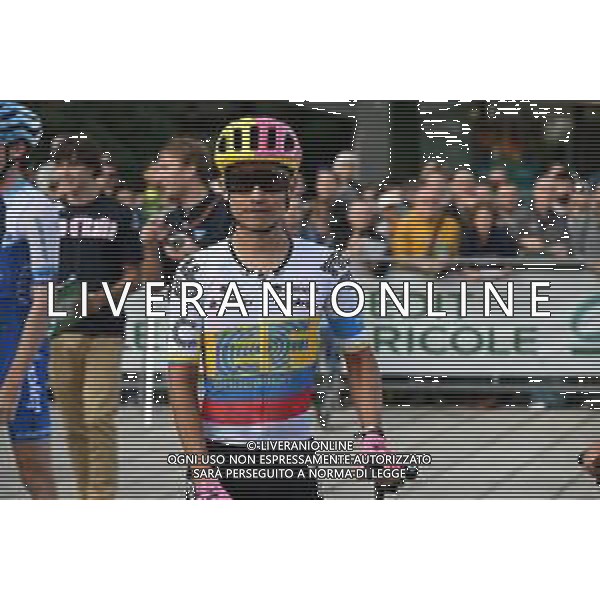 07-10-2023 Giro Di Lombardia; 2023, Ef Education - Easypost; Chaves Rubio, Johan Estaban; Como; ©SIROTTI / AGENZIA ALDO LIVERANI SAS