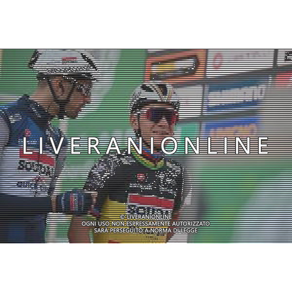 07-10-2023 Giro Di Lombardia; 2023, Soudal - Quickstep; Evenepoel, Remco; Como; ©SIROTTI / AGENZIA ALDO LIVERANI SAS