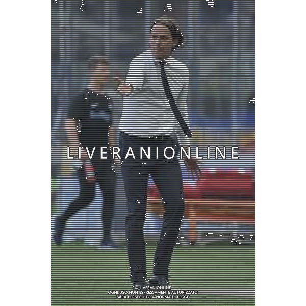 Inter vs Bologna nella foto Simone Inzaghi allenatore Inter Milano 07-10-2023 Stadio Giuseppe Meazza - San Siro Campionato Serie A TIM - 8a giornata foto Roberto Garavaglia/ag. Aldo Liverani sas/ AGENZIA ALDO LIVERANI SAS