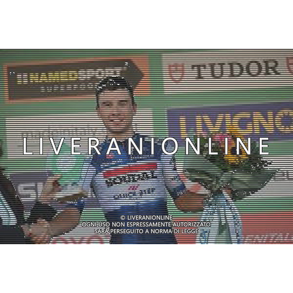 07-10-2023 Giro Di Lombardia; 2023, Soudal - Quickstep; Bagioli, Andrea; Bergamo; ©SIROTTI / AGENZIA ALDO LIVERANI SAS