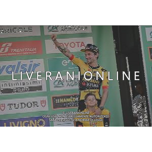07-10-2023 Giro Di Lombardia; 2023, Jumbo - Visma; Roglic, Primoz; Figlio Roglic, Primoz; Bergamo; ©SIROTTI / AGENZIA ALDO LIVERANI SAS
