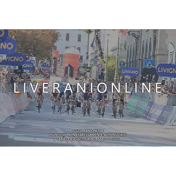 07-10-2023 Giro Di Lombardia; 2023, Groupama - Fdj; Pinot, Thibaut; Molard, Rudy; Pacher, Quentin; Bergamo; ©SIROTTI / AGENZIA ALDO LIVERANI SAS