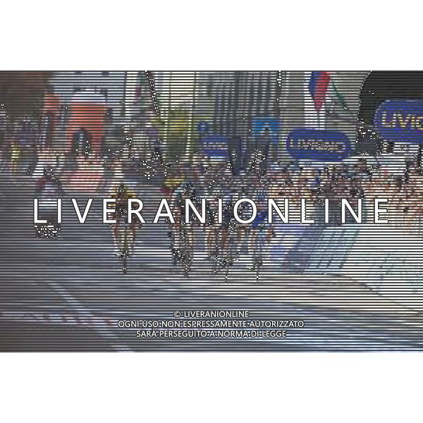 07-10-2023 Giro Di Lombardia; 2023, Soudal - Quickstep; 2023, Jumbo - Visma; 2023, Bora - Hansgrohe; 2023, Uae Emirates; 2023, Jayco - Alula; Bagioli, Andrea; Roglic, Primoz; Vlasov, Aleksandr; Yates, Adam; Yates, Simon; Bergamo; ©SIROTTI / AGENZIA ALDO LIVERANI SAS
