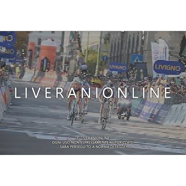 07-10-2023 Giro Di Lombardia; 2023, Israel - Premier Tech; 2023, Ag2r - Citroen; Schultz, Nicholas; Berthet, Clement; Bergamo; ©SIROTTI / AGENZIA ALDO LIVERANI SAS