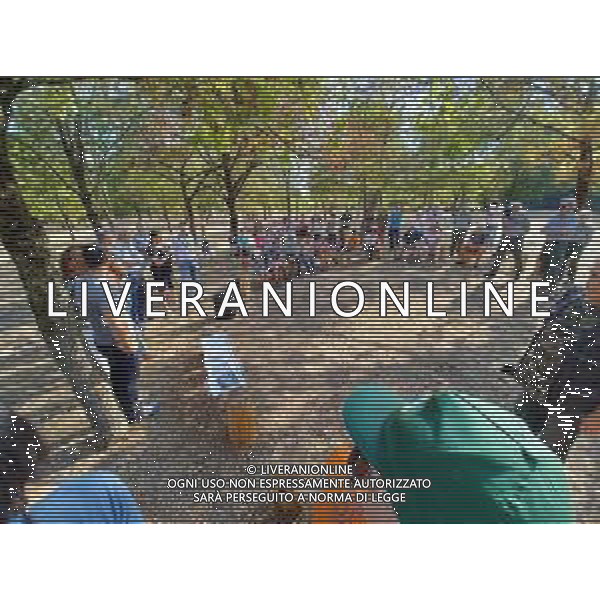 IMOLA 07 10 2023 IL BOSCO DELLA FRATTONA SI RINNOVA CON UNíAULA ALLíAPERTO E UNA NUOVA SEGNALETICA PER I SENTIERI NELLA FOTO ASSESSORE ELISA SPADA ©SANNA / AGENZIA ALDO LIVERANI SAS