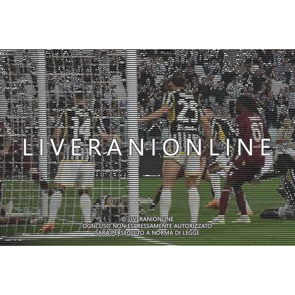 Torino 07.10.2023 Allianz Stadium @Manuela Viganti/Ag. Aldo Liverani sas Juventus vs Torino Campionato Calcio Serie A TIM 2023/2024 8a giornata Nella foto: gol federico gatti ©VIGANTI / AGENZIA ALDO LIVERANI SAS