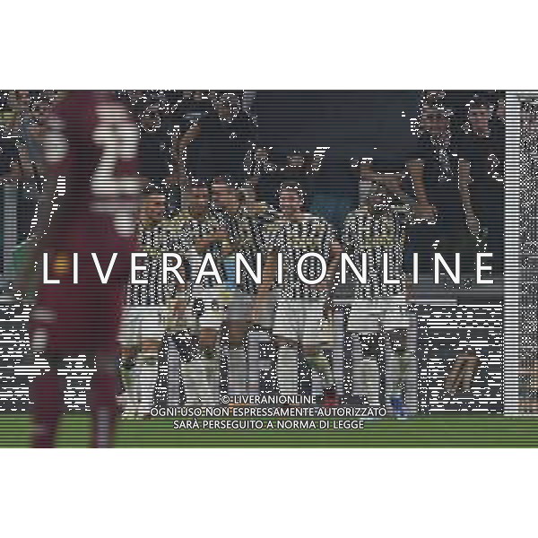 Torino 07.10.2023 Allianz Stadium @Manuela Viganti/Ag. Aldo Liverani sas Juventus vs Torino Campionato Calcio Serie A TIM 2023/2024 8a giornata Nella foto: esultanza juventus dopo il gol di federico gatti ©VIGANTI / AGENZIA ALDO LIVERANI SAS