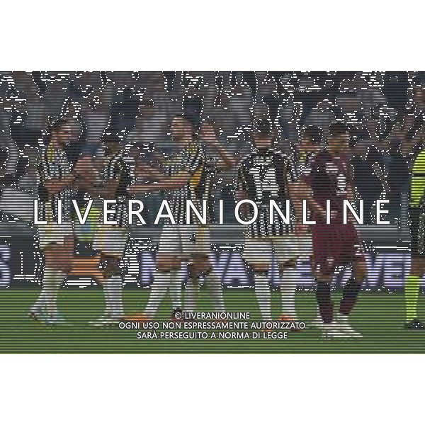 Torino 07.10.2023 Allianz Stadium @Manuela Viganti/Ag. Aldo Liverani sas Juventus vs Torino Campionato Calcio Serie A TIM 2023/2024 8a giornata Nella foto: festa juventus a fine gara ©VIGANTI / AGENZIA ALDO LIVERANI SAS