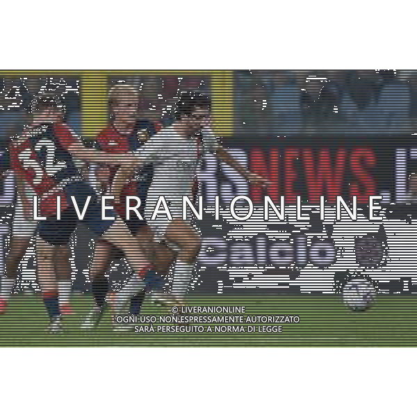 Genoa vs Milan nella foto Yacine Adli (Milan) Genova 07-10-2023 Stadio Luigi Ferraris - Marassi Campionato Serie A TIM - 8a giornata foto Roberto Garavaglia/ag. Aldo Liverani sas / AGENZIA ALDO LIVERANI SAS