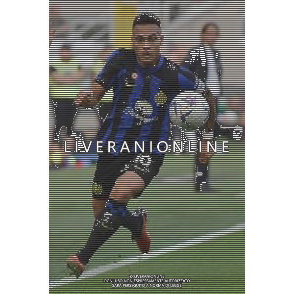 Inter vs Bologna nella foto Lautaro Martinez (Inter) Milano 07-10-2023 Stadio Giuseppe Meazza - San Siro Campionato Serie A TIM - 8a giornata foto Roberto Garavaglia/ag. Aldo Liverani sas