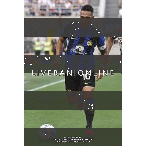 Inter vs Bologna nella foto Lautaro Martinez (Inter) Milano 07-10-2023 Stadio Giuseppe Meazza - San Siro Campionato Serie A TIM - 8a giornata foto Roberto Garavaglia/ag. Aldo Liverani sas