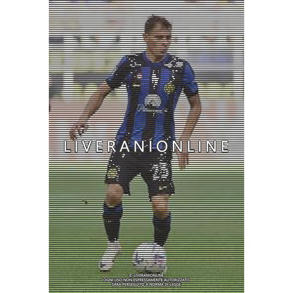 Inter vs Bologna nella foto Nicolo\' Barella (Inter) Milano 07-10-2023 Stadio Giuseppe Meazza - San Siro Campionato Serie A TIM - 8a giornata foto Roberto Garavaglia/ag. Aldo Liverani sas