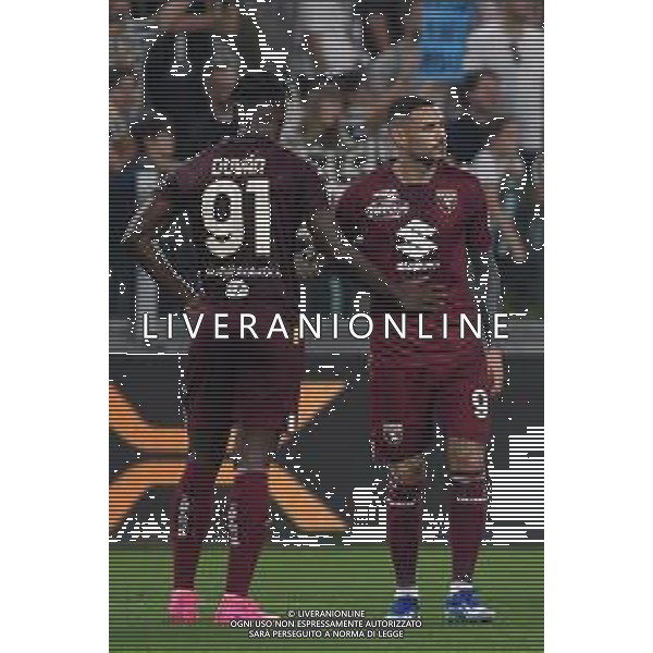 Torino 07.10.2023 Allianz Stadium @Manuela Viganti/Ag. Aldo Liverani sas Juventus vs Torino Campionato Calcio Serie A TIM 2023/2024 8a giornata Nella foto: duvann zapata e antonio sanabria