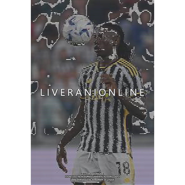 Torino 07.10.2023 Allianz Stadium @Manuela Viganti/Ag. Aldo Liverani sas Juventus vs Torino Campionato Calcio Serie A TIM 2023/2024 8a giornata Nella foto: moise kean
