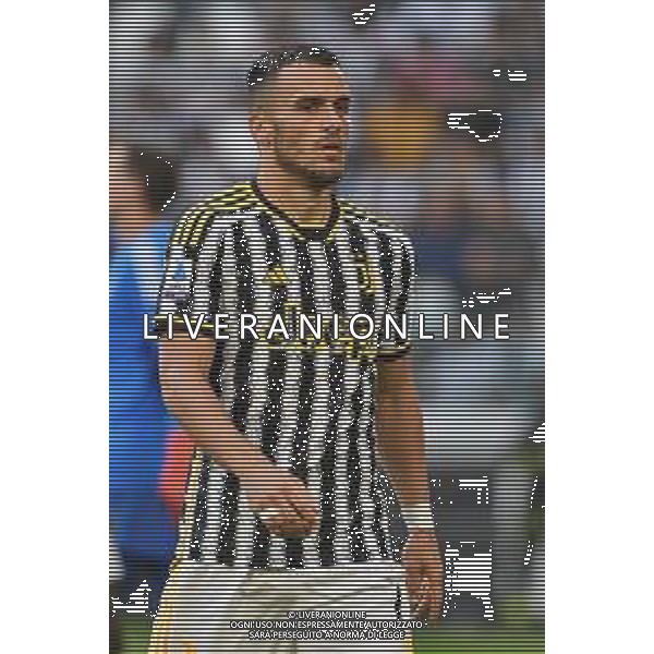 Torino 07.10.2023 Allianz Stadium @Manuela Viganti/Ag. Aldo Liverani sas Juventus vs Torino Campionato Calcio Serie A TIM 2023/2024 8a giornata Nella foto: filip kostic
