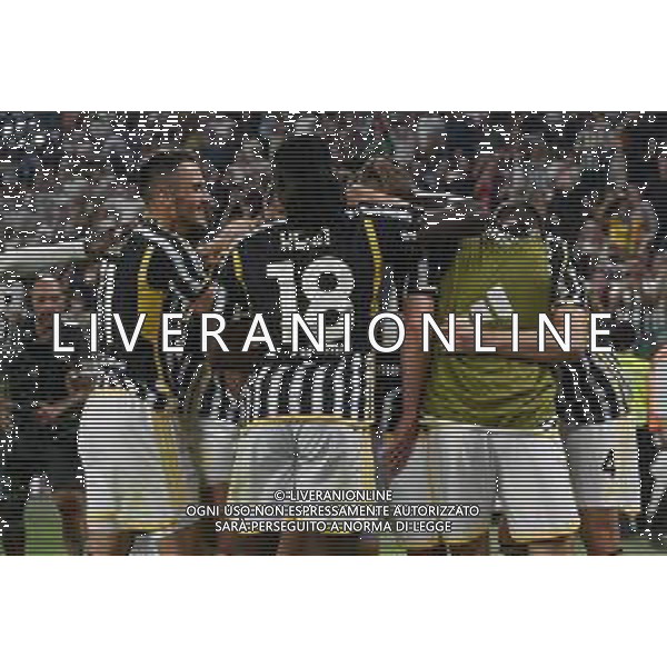 Torino 07.10.2023 Allianz Stadium @Manuela Viganti/Ag. Aldo Liverani sas Juventus vs Torino Campionato Calcio Serie A TIM 2023/2024 8a giornata Nella foto: esultanza juventus dopo il gol di arkadiusz milik