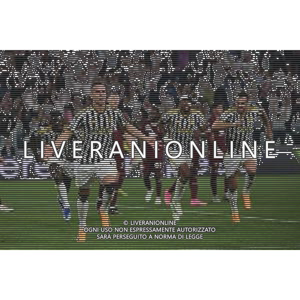Torino 07.10.2023 Allianz Stadium @Manuela Viganti/Ag. Aldo Liverani sas Juventus vs Torino Campionato Calcio Serie A TIM 2023/2024 8a giornata Nella foto: esultanza arkadiusz milik dopo il gol