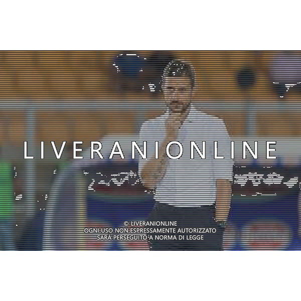 coach Alessio Dionisi of US Sassuolo during the Italian soccer Serie A match US Lecce vs US Sassuolo on October 06, 2023 at Via del Mare Stadium in Lecce, Italy. Photo by Emmanuele Mastrodonato/ag. Aldo Liverani sas
