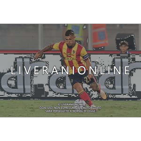 Gabriel Strefezza (US Lecce) during the Italian soccer Serie A match US Lecce vs US Sassuolo on October 06, 2023 at Via del Mare Stadium in Lecce, Italy. Photo by Emmanuele Mastrodonato/ag. Aldo Liverani sas
