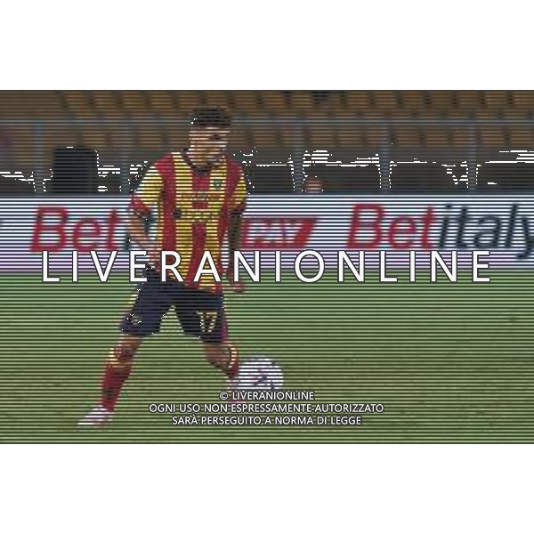 Valentin Gendrey (US Lecce) during the Italian soccer Serie A match US Lecce vs US Sassuolo on October 06, 2023 at Via del Mare Stadium in Lecce, Italy. Photo by Emmanuele Mastrodonato/ag. Aldo Liverani sas