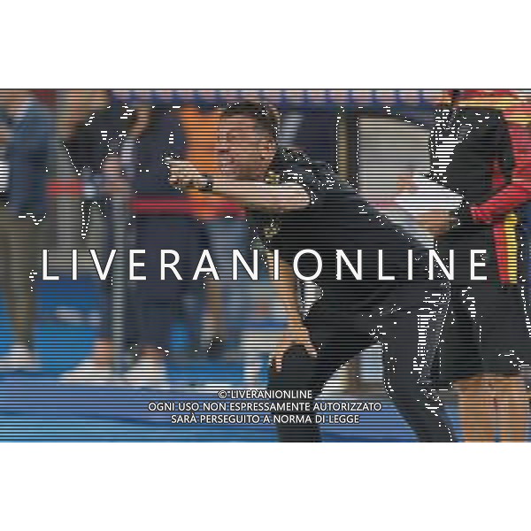 coach Roberto D’Aversa (US Lecce) during the Italian soccer Serie A match US Lecce vs US Sassuolo on October 06, 2023 at Via del Mare Stadium in Lecce, Italy. Photo by Emmanuele Mastrodonato/ag. Aldo Liverani sas