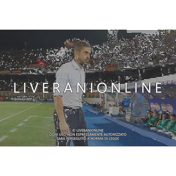 coach Alessio Dionisi of US Sassuolo during the Italian soccer Serie A match US Lecce vs US Sassuolo on October 06, 2023 at Via del Mare Stadium in Lecce, Italy. Photo by Emmanuele Mastrodonato/ag. Aldo Liverani sas