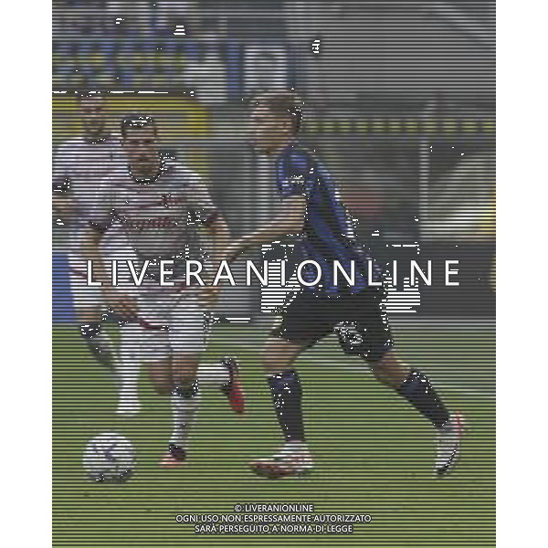 07-10-2023 MILANO CAMPIONATO DI CALCIO SERIE A INTER-BOLOGNA NELLA FOTO NICOLO\' BARELLA FOTO PAOLO GIAMPIETRI-AG ALDO LIVERANI SAS