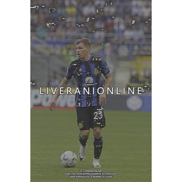 07-10-2023 MILANO CAMPIONATO DI CALCIO SERIE A INTER-BOLOGNA NELLA FOTO NICOLO\' BARELLA FOTO PAOLO GIAMPIETRI-AG ALDO LIVERANI SAS