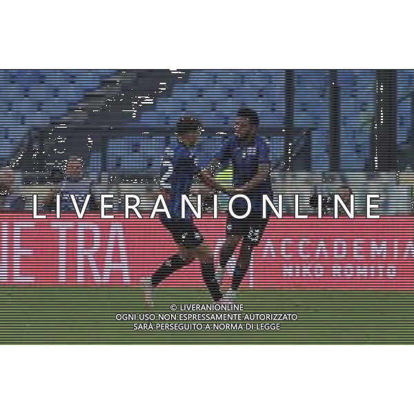 Lazio vs Atalanta - Campionato Serie A TIM - 8 giornata - Stadio Olimpico - Roma 08-10-2023 nella foto Esultanza Ederson e Ruggeri FOTO FEDERICOO GAETANO-AG ALDO LIVERANI SAS