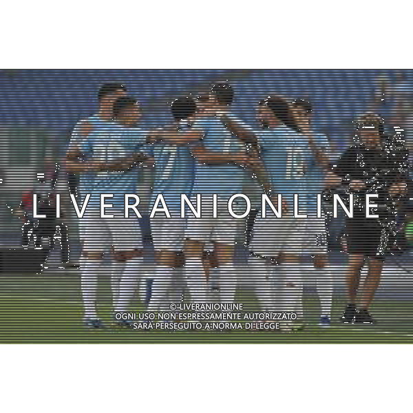 Lazio vs Atalanta - Campionato Serie A TIM - 8 giornata - Stadio Olimpico - Roma 08-10-2023 nella foto Esultanza Lazio FOTO FEDERICOO GAETANO-AG ALDO LIVERANI SAS