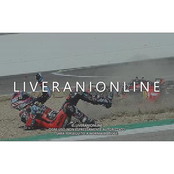 IMOLA 08 10 2023 AUTODROMO ENZO E DINO FERRARI CAMPIONATO ITALIANO VELOCITA\' SUPERBIKE GARA DUE VINTA DA ALESSANDRO DELBIANCO LORENZO ZANETTI CAMPIONE ITALIANO NELLA FOTO MICHELE PIRRO FOTO GIANNI SANNA-AG ALDO LIVERANI SAS