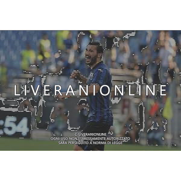 Lazio vs Atalanta - Campionato Serie A TIM - 8 giornata - Stadio Olimpico - Roma 08-10-2023 nella foto Esultanza Kolasinac FOTO FEDERICO GAETANO-AG ALDO LIVERANI SAS