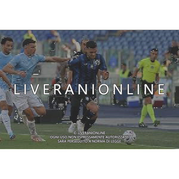 Lazio vs Atalanta - Campionato Serie A TIM - 8 giornata - Stadio Olimpico - Roma 08-10-2023 nella foto Scamacca e Casale FOTO FEDERICO GAETANO-AG ALDO LIVERANI SAS