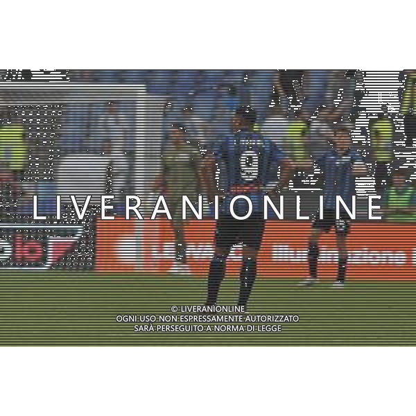 Lazio vs Atalanta - Campionato Serie A TIM - 8 giornata - Stadio Olimpico - Roma 08-10-2023 nella foto Delusione Atalanta FOTO FEDERICO GAETANO-AG ALDO LIVERANI SAS