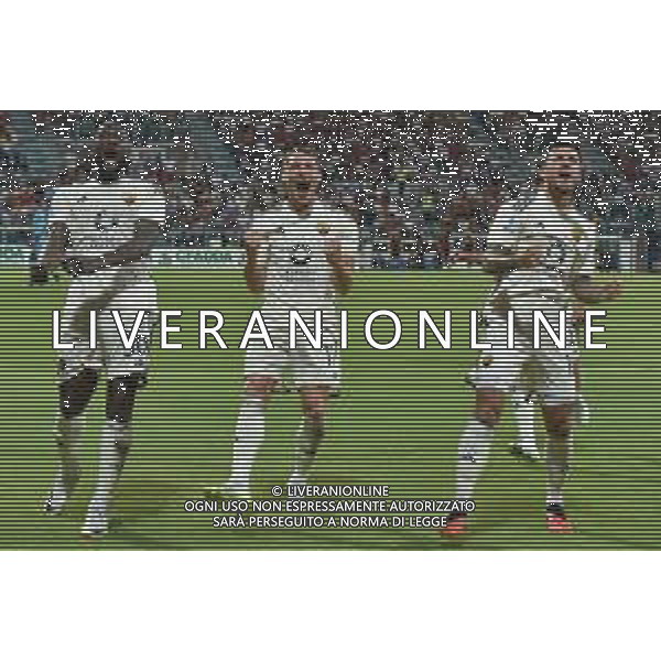 8-10-2023. Cagliari calcio-A.S. Roma. 8° giornata campionato calcio italiano Serie A 2023/2024, Stadio Unipol Domus Cagliari. Foto Salvatore Moi/Agenzia Aldo Liverani s.a.s. Nella foto: Gol ed esultanza Roma in trasferta contro il Cagliari, nello stadio Unipol Domus di Cagliari. Segna: Andrea Belotti Roma ©MOI SALVATORE / AGENZIA ALDO LIVERANI SAS