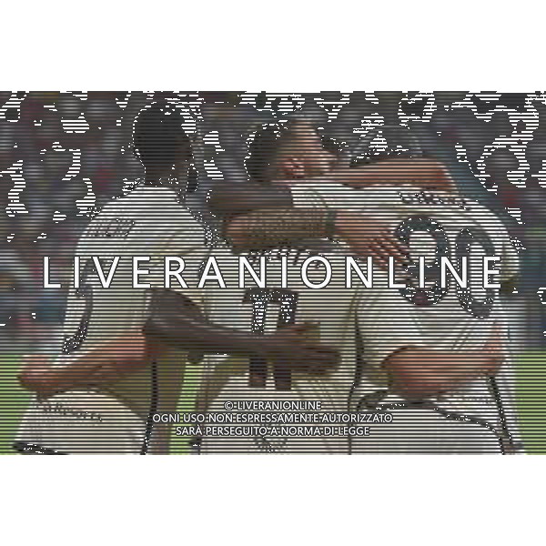 8-10-2023. Cagliari calcio-A.S. Roma. 8° giornata campionato calcio italiano Serie A 2023/2024, Stadio Unipol Domus Cagliari. Foto Salvatore Moi/Agenzia Aldo Liverani s.a.s. Nella foto: Gol ed esultanza Roma in trasferta contro il Cagliari, nello stadio Unipol Domus di Cagliari. Segna: Andrea Belotti Roma ©MOI SALVATORE / AGENZIA ALDO LIVERANI SAS
