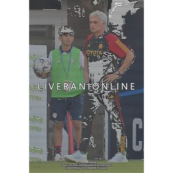 8-10-2023. Cagliari calcio-A.S. Roma. 8° giornata campionato calcio italiano Serie A 2023/2024, Stadio Unipol Domus Cagliari. Foto Salvatore Moi/Agenzia Aldo Liverani s.as. Nella foto: Jose\' Mourinho allenatore Roma ©MOI SALVATORE / AGENZIA ALDO LIVERANI SAS