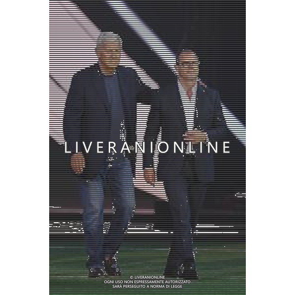 TVMV-Torino 10.10.2023 Pala Apitur ©Manuela Viganti/Agenzia Aldo Liverani Together: a Black & White Show 100 Anni Famiglia Agnelli Nella foto: marcello lippi e gianluca pessotto ©Viganti / AGENZIA ALDO LIVERANI SAS
