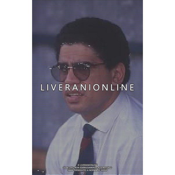 DIAP-RETROSPETTIVA MARK GORDON ELLA ALLENATORE MEDIOLANUM RUGBY NELLA FOTO MARK GORDON ELLA ALLENATORE MEDIOLANUM RUGBY NELL\'ANNO 1990-1991 AG ALDO LIVERANI SAS