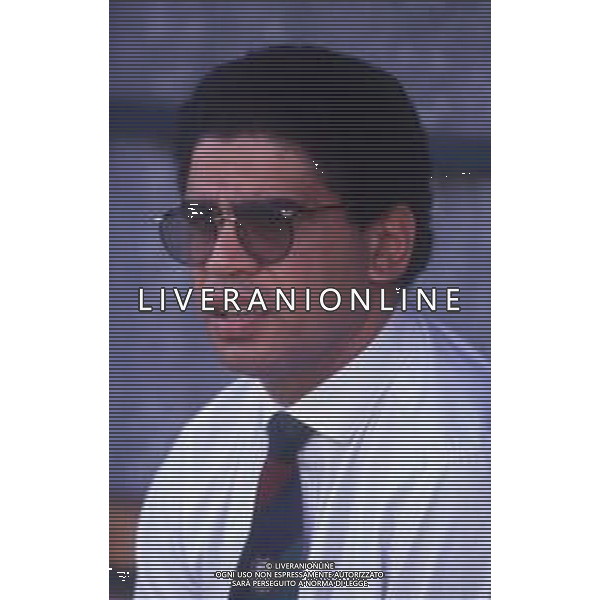 DIAP-RETROSPETTIVA MARK GORDON ELLA ALLENATORE MEDIOLANUM RUGBY NELLA FOTO MARK GORDON ELLA ALLENATORE MEDIOLANUM RUGBY NELL\'ANNO 1990-1991 AG ALDO LIVERANI SAS
