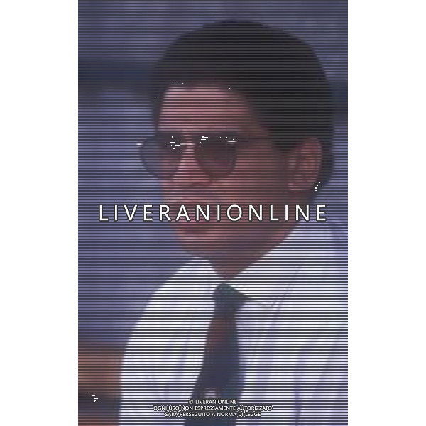 DIAP-RETROSPETTIVA MARK GORDON ELLA ALLENATORE MEDIOLANUM RUGBY NELLA FOTO MARK GORDON ELLA ALLENATORE MEDIOLANUM RUGBY NELL\'ANNO 1990-1991 AG ALDO LIVERANI SAS