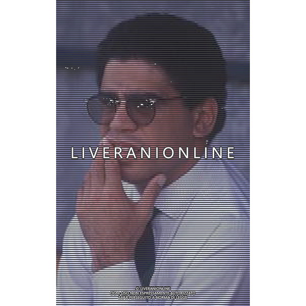 DIAP-RETROSPETTIVA MARK GORDON ELLA ALLENATORE MEDIOLANUM RUGBY NELLA FOTO MARK GORDON ELLA ALLENATORE MEDIOLANUM RUGBY NELL\'ANNO 1990-1991 AG ALDO LIVERANI SAS
