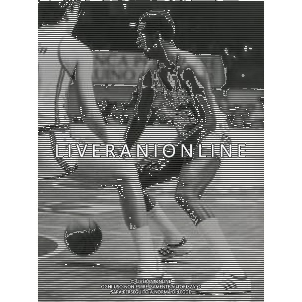 ST-RETROSPETTIVA JOSEPH WASHINGTON BRYANT BASKET NELLA FOTO JOSEPH WASHINGTON BRYANT NELL\'ANNO 1984 AG ALDO LIVERANI SAS