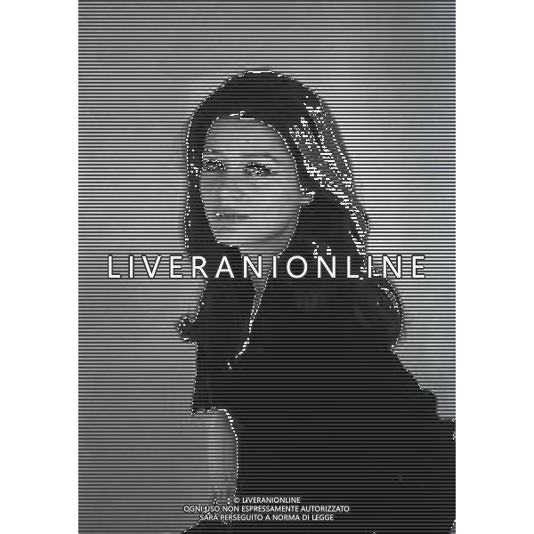 NEG-RETROSPETTIVA MILLA SANNONER ATTRICE NELLA FOTO MILLA SANNONER A MILANO NELL\'ANNO 1965  AG ALDO LIVERANI SAS 