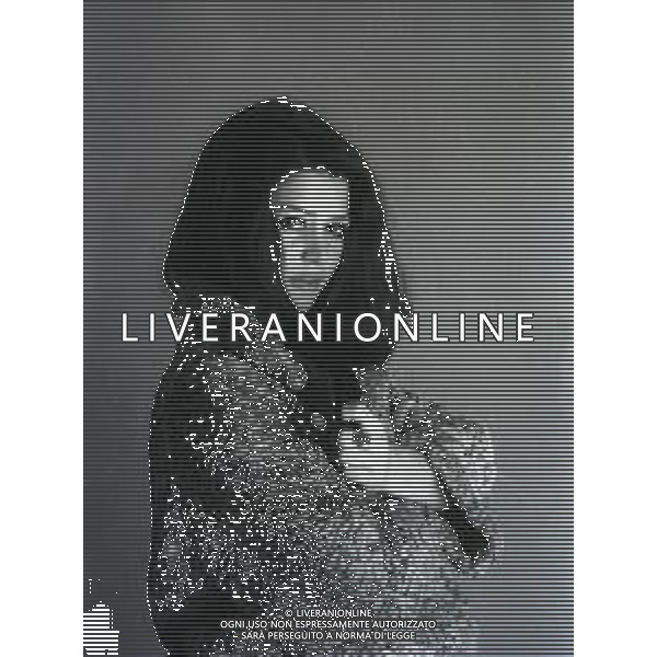 NEG-RETROSPETTIVA MILLA SANNONER ATTRICE NELLA FOTO MILLA SANNONER A MILANO NELL\'ANNO 1965  AG ALDO LIVERANI SAS 