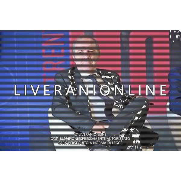 Festival dello Sport 2023 nella foto Mauro Vegni direttore del Giro d\'Italia Trento 12-10-2023 Hall of Fame Giro d\'Italia Sala Depero foto Roberto Garavaglia/ag. Aldo Liverani sas / AGENZIA ALDO LIVERANI SAS