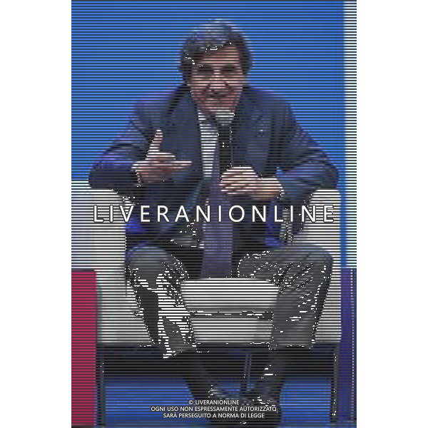 Festival dello Sport 2023 nella foto Urbano Cairo presidente Torino e presidente RCS MediaGRoup Trento 14-10-2023 Teatro Sociale Cairo e Goggia l\'arte di vincere foto Roberto Garavaglia/ag. Aldo Liverani sas/AGENZIA ALDO LIVERANI SAS