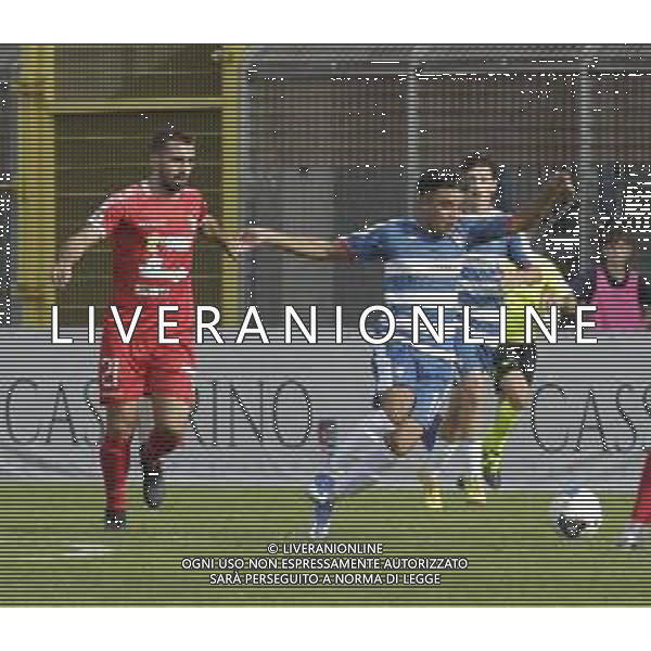 14-10-2023 BUSTO ARSIZIO CAMPIONATO DI LEGA PRO PRO PATRIA-MANTOVA NELLA FOTO JOMATHAN PITOU FOTO PAOLO-GIAMPIETRI-AG ALDO LIVERANI SAS